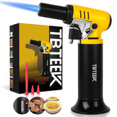 TBTeek TB907 one-hand operation torch for precise caramelizing in the kitchen.