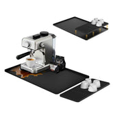 TCULOSD coffee mat 24x16 protects countertops from heat and moisture during bar top use.