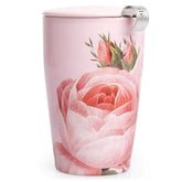 Tea Forte Kati Cup front view with double-wall ceramic for heat retention