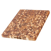 Teakhaus extra large end grain cutting board for daily prep and entertaining.