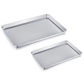 TeamFar baking sheet large 15.8x12 inch with mirror finish for even browning and easy clean.