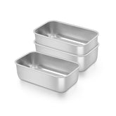TeamFar mini loaf pan set top view for small-batch baking convenience.