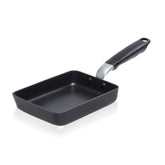 TECHEF Tamagoyaki pan front view showing even heat distribution for consistent omelets