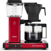 Technivorm Moccamaster KBGV Select Candy Apple Red, toma principal, café rápido y consistente.