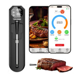 TechRise thermometer paired with smartphone app for real-time monitoring.