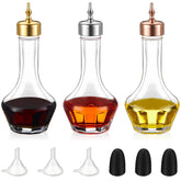 Teenyyou bitters bottle in gold with dasher top for precise pouring in cocktails.
