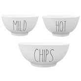 TEKHEUTEN Farmhouse chips bowl 8-inch for stylish party serving