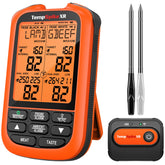 TempSpike ThermoPro wireless thermometer with 2000ft range for distance grilling.
