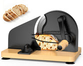 TENGIZUOHZ bread slicer front view showing sturdy base for stable slicing