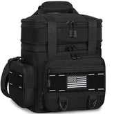 TENKIST Expandable Tactical Lunch Box front pocket for quick access and organization.