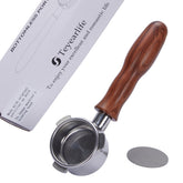Teyearlife 54mm bottomless portafilter for Breville with real-time extraction observation