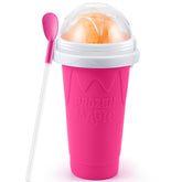 tgosomt Slushie Cup demonstrates quick-freeze action for smooth slushies