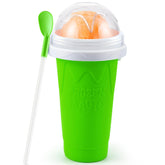 Tgosomt Slushy Cup freezes quickly for simple at-home slushies.