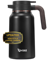 Tgvasz thermal carafe 70oz with full carafe insulation keeps beverages hot for hours