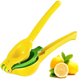 THC HomeFlow 2-in-1 squeezer in yellow-green for fast citrus extraction