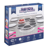 The Lazy Susan Revolution full set in dark gray for easy sharing