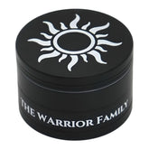 The Warrior Family grinder-teeth deliver consistent, smooth spice grinding.