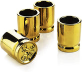 The Wine Savant 50 Caliber bullet shot glasses set showing 2 oz capacity for stylish tastings.