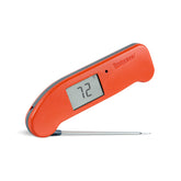Thermapen ONE in cayenne red ready for quick temperature readings.