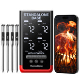 ThermoMaven P4 base display showing real-time temperatures for direct control