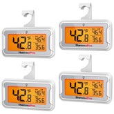 ThermoPro fridge thermometer with backlit display for easy readings in low light