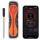 ThermoPro TempSpike 500 ft display shows remote cook status.