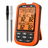 ThermoPro TempSpike large display showing dual probe temperatures for precise cooking