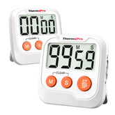 ThermoPro TM03 timer with a clear digital display for precise timing
