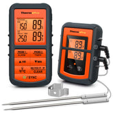 ThermoPro TP08 remote range view up to 500 feet for grilling flexibility.