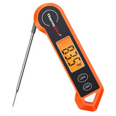 ThermoPro TP19H backlit display helps read temps in low light.