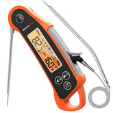 ThermoPro TP710 dual-probes for monitoring two foods simultaneously and accurately.