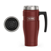 Thermos Stainless King handle for easy on-the-go sipping.