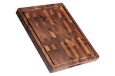 thetchry walnut end-grain cutting board highlights durable construction for heavy chopping