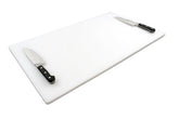 Thirteen Chefs extra-large cutting board for meat processing with ample prep space.