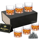 Thsinde heavy whiskey tumbler 6-pack for elegant entertaining.