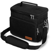 Tiblue insulated lunch bag open view highlights roomy main compartment for full-day meals