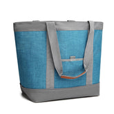 TIIOCTI insulated cooler bag front view showing sturdy build for on-the-go use