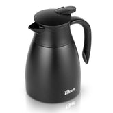 Tiken 34 Oz thermal coffee carafe front view, ideal for home or office use