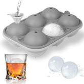 TINANA ice ball maker creates 2.5-inch spheres for slow-melting drinks.