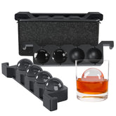 TINANA ice sphere maker with eight clear balls for cocktails.