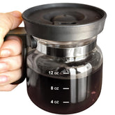 Tipit Drinkware Mini Mocha coffee pot mug 16oz, ideal for hot coffee at home or the office.