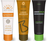 Tipsy Tubes hidden sunscreen bottle shown as discreet carry for 8 oz capacity