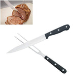 TIYOORTA 8-inch carving knife for clean, even turkey slices.