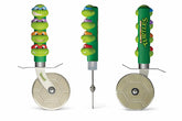 TMNT pizza cutter with Leonardo design for smooth, clean slices at family pizza nights