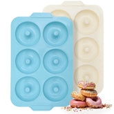 Toeusog donut pan six-cavity mold for even baking and easy family snacks.