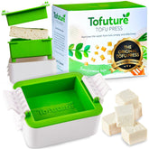 Tofuture Tofu Press original design shown for consistent results and clean operation