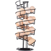 Toplife spiral design egg skelter with 360° rotation for easy egg access.