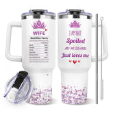 Toroly 40oz tumbler in gift box, perfect for anniversaries.