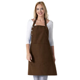 TOSHE kitchen apron waterdrop resistance closeup protects clothes during cooking.