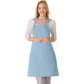 TOSHE kitchen apron waterdrop resistant with pockets keeps clothes clean.